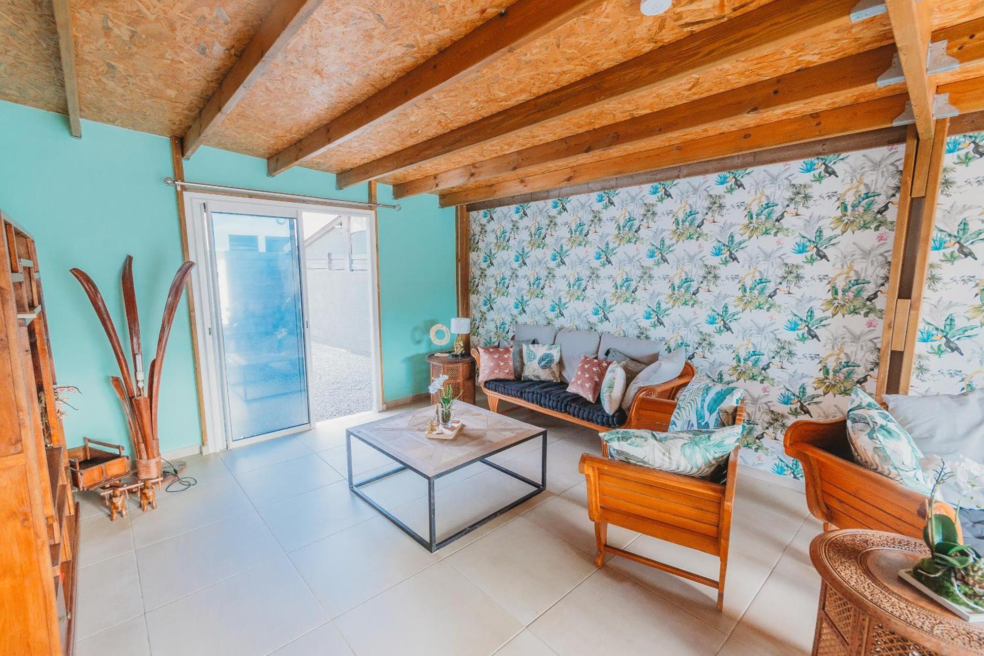 Le Nid Tropical, Piscine Chauffee Villa Étang-Salé les Bains Ruang foto